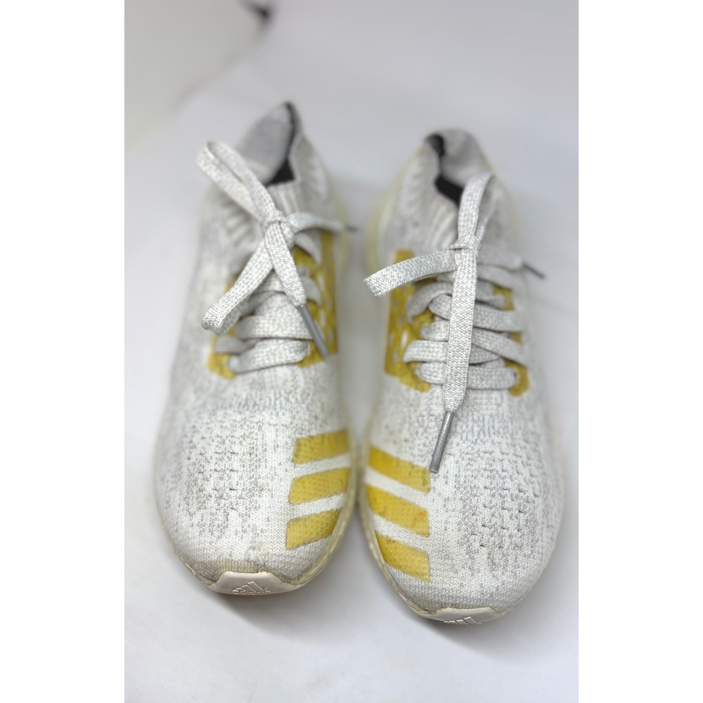 Adidas Ultraboost Uncaged Women 5.5 Grey Yellow Good Primeknit Running Shoes